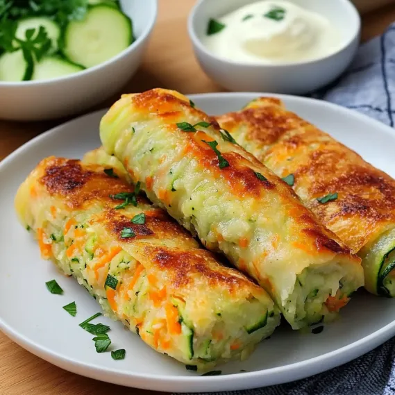 A plate of food with a bowl of sauce.