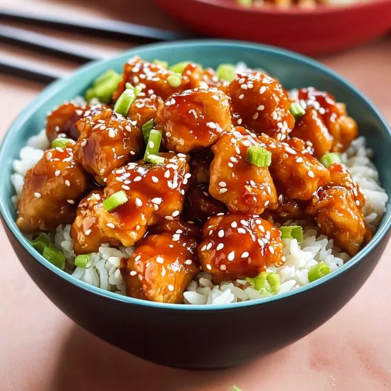 A bowl of chicken and rice.