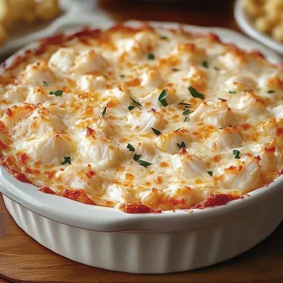 A white bowl with a casserole in it.
