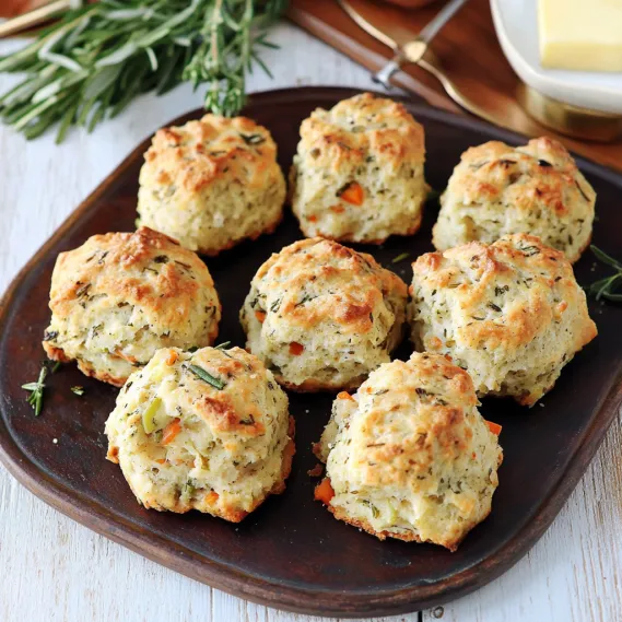 A plate of biscuits with carrots in them.