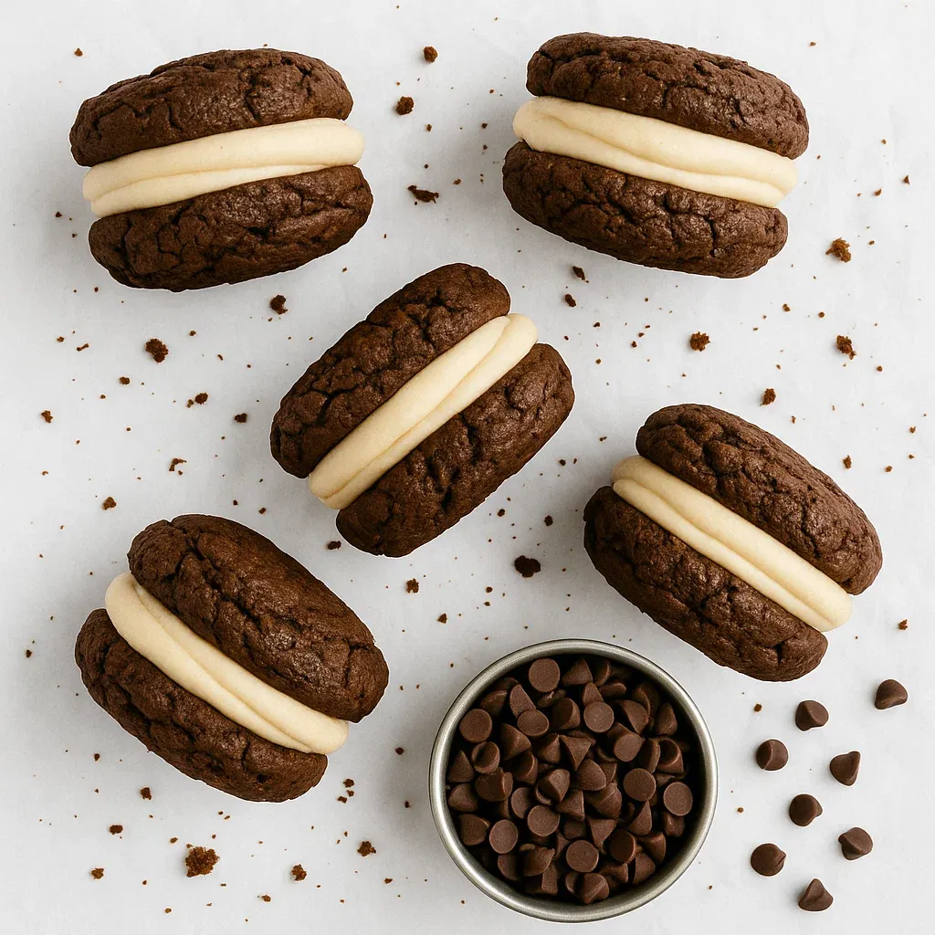 A bowl of chocolate chips.