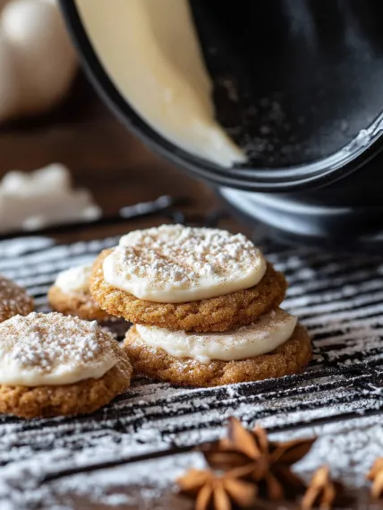A bowl of butter and cookies.