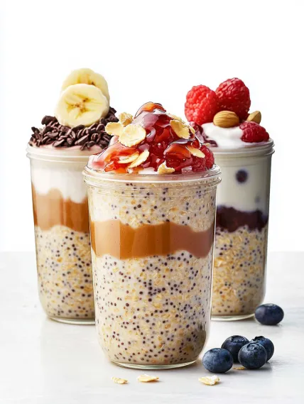 A glass of yogurt with fruit toppings.