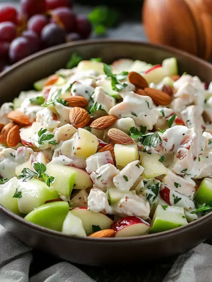 A bowl of food with a variety of ingredients.