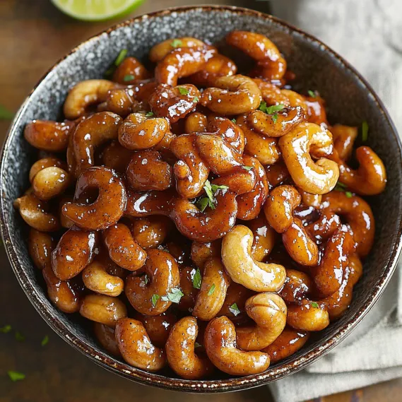 A bowl of food with a green lime on top.