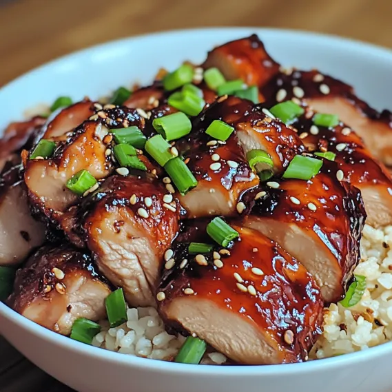 A bowl of rice with meat and vegetables.