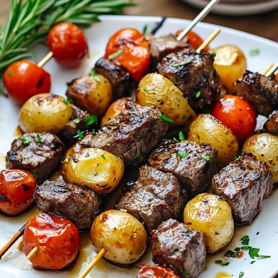 A plate of meat and vegetables.