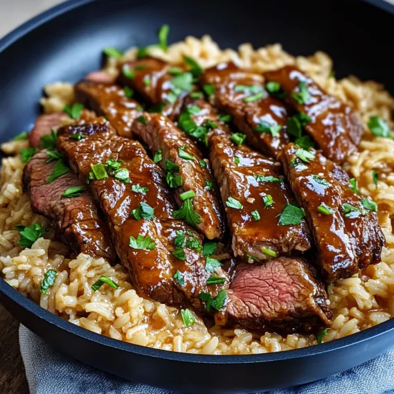 A bowl of rice with meat in it.