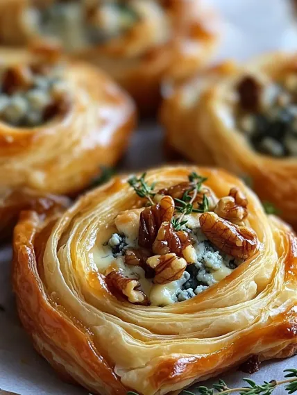 A pastry with a blueberry filling.